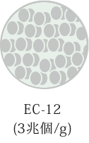 EC-12：3兆個/g